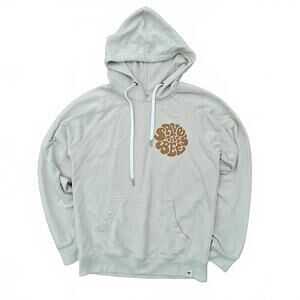 Hive Supply Co Save The Bees Hoodie Beige Graphic Pullover Sweatshirt Unisex
